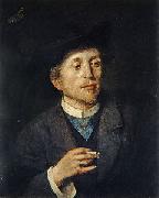 Anton Azbe Self portrait, date unknown, National Gallery of Slovenia. Sweden oil painting artist